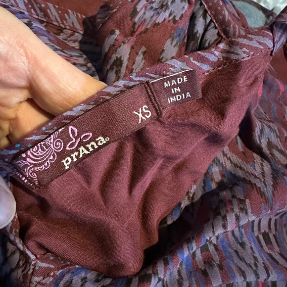 Prana Nari Dress in Black Cherry Laurel - Picture 7 of 7